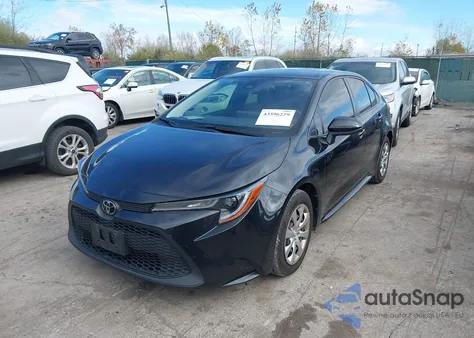 2020 Toyota Corolla Le z USA, uszkodzony, nr VIN JTDEPRAE6LJ006836